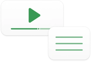Highly interactive conversations with GIFs and videos