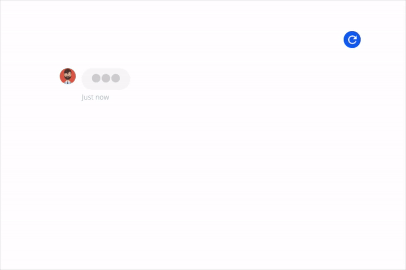 Replace forms with interactive chat widgets